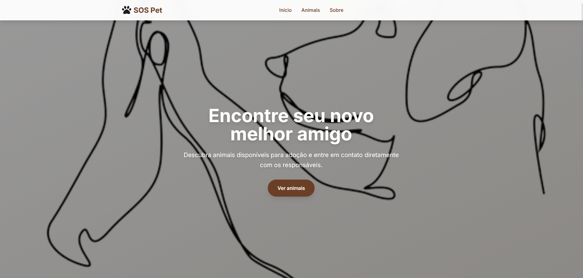 Logo do projeto SOS Pet